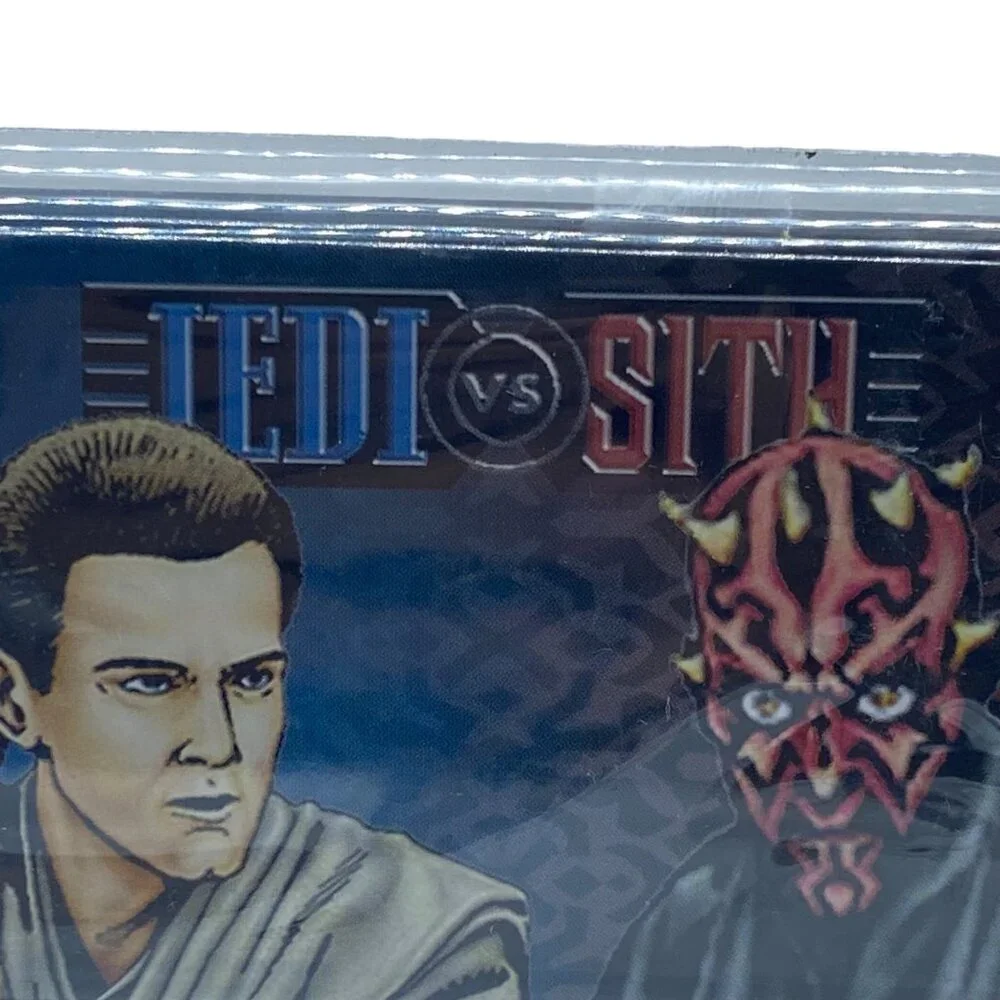 Star Wars Episode I Metal Pencil Box Jedi vs Sith NEW Lucasfilms School Supplies